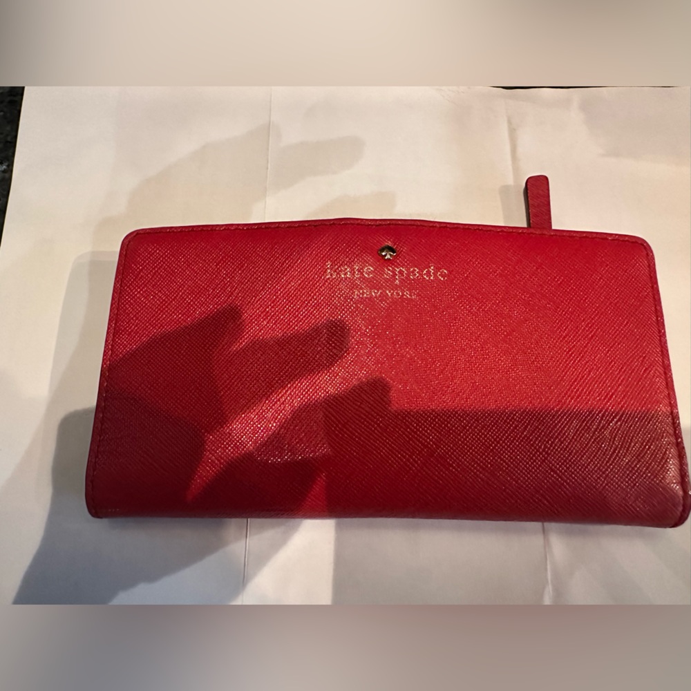 Red Leather Wallet